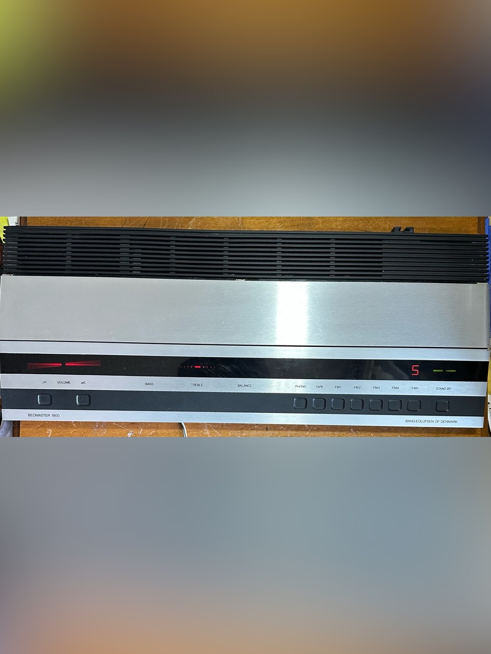 Bang & Olufsen BeoMaster 1900 Model T2904 FM/AM Stereo Receiver System